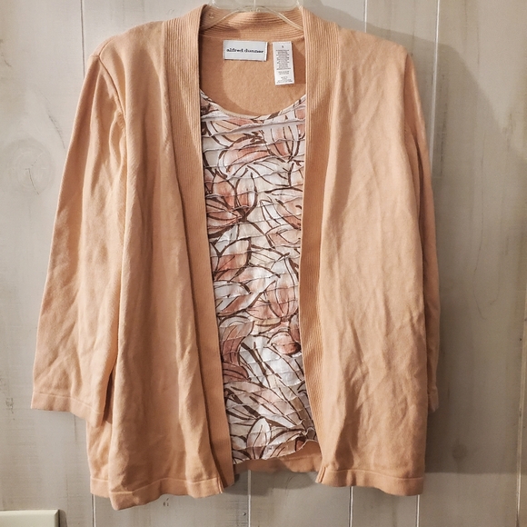 Alfred Dunner Sweaters - Alfred Dunner cardigan womens sz small